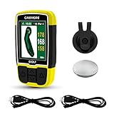 CANMORE HG200 Plus Golf GPS - (Bundle) + Another Charging Cable - Easy-to-Read Color - preloaded 40,