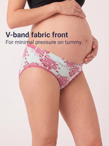 Image of Inner Sense Organic Cotton Bamboo Maternity Panties After Delivery