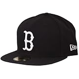 100% Polyester New Era Boston Red Sox League Basic 59fifty Cap 6 7/8-55cm (S)
