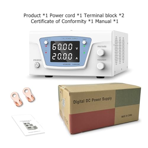 Alimentation CC réglable programmable RS485 pour stabiliser la tension de vos circuits