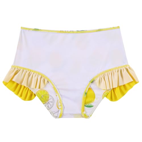 Image of Funnycokid Girls Swimsuit Kids Bathing Suit Rashguard Swimwear Long Sleeve 3 Piece Toddler 3-7 Years