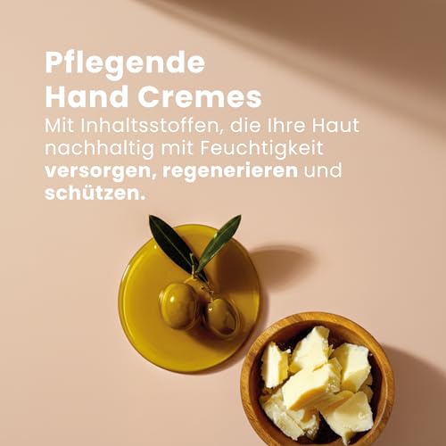 Panier des Sens - Mini Hand Cream Set - Gift Set for Women - Almond, Provence & Honey - Natural Moisturizing Hand Creams - Made in France - Travel Size Hand Lotion 3 x 1 Fl Oz