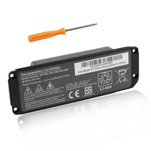LUSONBAY 061384 061385 063287 063404 061386 Speaker Battery Replacement for Bose Soundlink 7.4V 2230mAh/17Wh