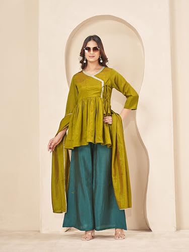 Image of Womanista Kurta Sets for Women || Kurti Set || Suit for Women Stylish Dress Stylish || Farshi Salwar Suit