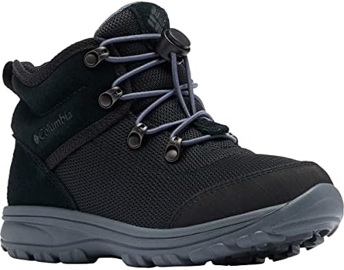 Columbia Youth Unisex Fairbanks Mid, Black/Graphite, 4 | Image 1