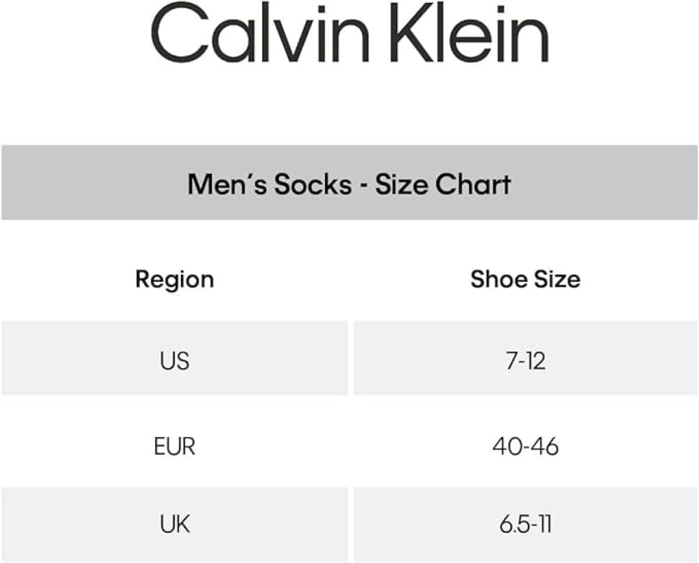 Calvin Klein Men's Basic Cushion No Show Sock - 6 Pack, 213NS04, Black, O/S - Image 5