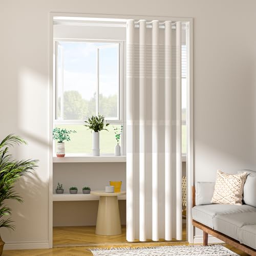 Image of 2 Pack White Tension Curtain Rod 30 to 64 Inch