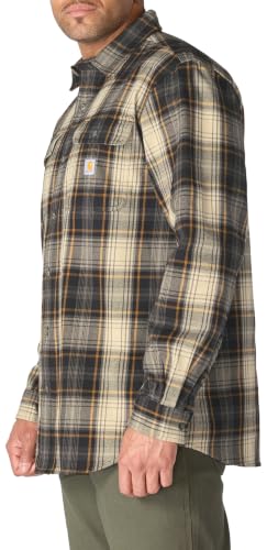Image of Carhartt Men's Hubbard Loose Ls Plaid Shirt