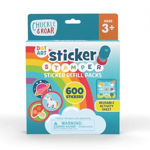 Tampon autocollant Chuckle & Roar recharges pour ne jamais manquer d'adhésifs