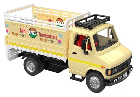BEST DEALS Tata 407 Truck Toy for Kids, Mini Transporter Tempo Truck with Openable Tail Gate, Pull Back Action,Collectible Sturdy Realistic Indoor Outdoor Truck for Boys (B0D5CZY5T5) Amazon Price History, Amazon Price Tracker