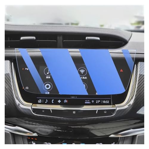 Verre trempé pour navigation Cadillac XT6 protection d'écran auto 2021-2023