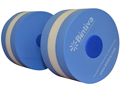 Aqua Dumbbell Weight Set - Provides Resistance For Water Aerobics Fitness And Pool Exercises #TOP2