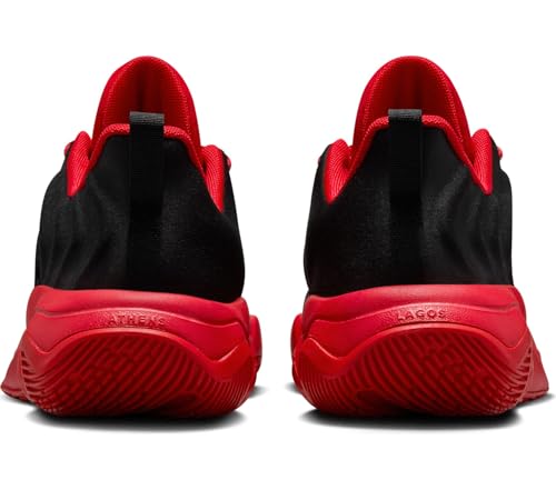 Giannis Immortality 4 Big Kids' Basketball Shoes (FZ6734-005, Black/University Red/Team Red)3