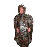 Military Surplus Swiss Alpenflage Camo Wet Weather Gear Poncho