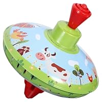 1pcs Spinning Tops for Kids: Traditional Metal Spinning Top Toy for Girl Boy Educational Kindergarten Toys Party Favors