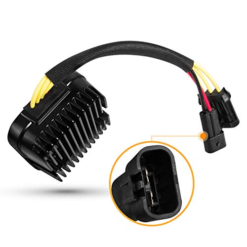 Replace# 4013978 4015816,Voltage Regulator Rectifier Compatible With 2013-15 Polaris Ranger 900 Xp/Crew 900, 2016 Rzr 1000 Xp Turbo/Rzr 4 1000 Xp Turbo, 2015 Rzr 900,2016 Rzr 900 Xp Turbo #TOP1