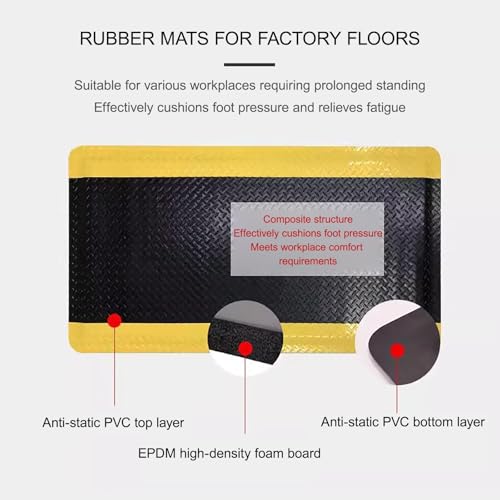 Tapis de sol isolant pour maison et bureau optimisant le confort debout - 6
