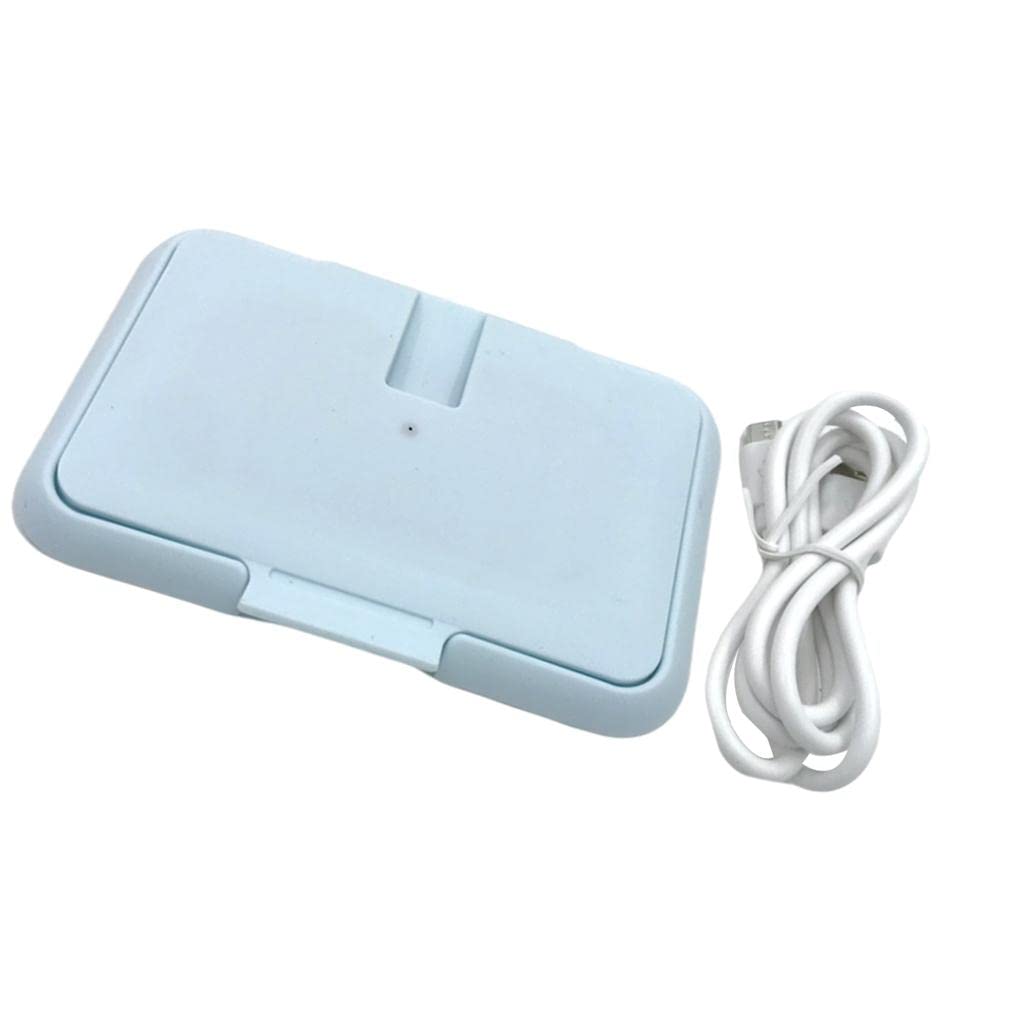 BNF® Electric Baby Wipe Warmer USB Baby Wipes Heater for Babies Light Blue