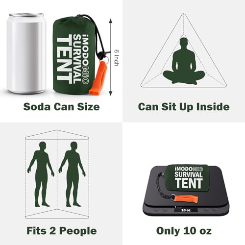 IMODOMIO Life Emergency Shelter Tent