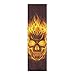 Simpatico Teschio Di Zucchero Fuoco Regalo Adesivo Grip Tape per Skateboard Nastro Griptape Adesivi Autoadesivi Carta Vetrata Antiscivolo No Bolle per Longboard Scooter