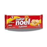 Pack de 4 Paquetes de Galletas Crackers (3 Tacos por Paquete, Total 1540g) - Galletas Saladas Crujientes - Saltín Noel - Ideales para Desayunos y Aperitivos - NEXU