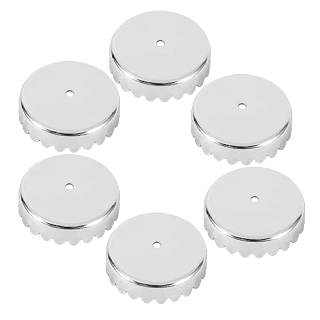 PRETYZOOM 5 Set Di Tappi Porta Sapone Magnetici in Acciaio Inossidabile Tappi Porta Sapone Per Accessori Da Bagno 6 Pezzi * 5