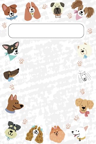 Quaderno con Simpatici Cagnolini ? Taccuino Divertente per Appunti, Diario e Note: Perfetto per Amanti dei Cani, Studenti e Scri