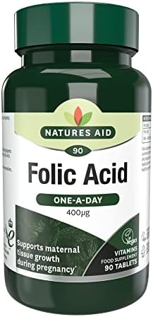 Natures Aid Folic Acid 90 Tablets