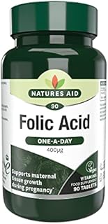 Natures Aid Folic Acid 90 Tablets