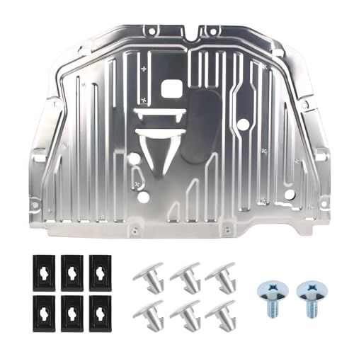 Image of Engine Splash Shield Guard Compatible with Honda Civic 2016 2017 2018 2019 2020 2021 Splash Shield Under Engine Cover 74110-TBA-A00 90674-TY2-A01