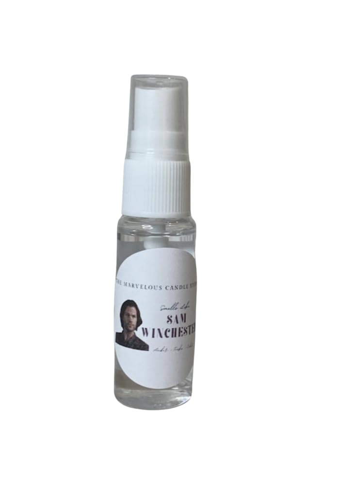 Smells Like Sam Winchester Perfume And Room Sprays | Pop Culture Gifts | Celebrity Candles | Funny Novelty Birthday Gift (20ml Room Spray)