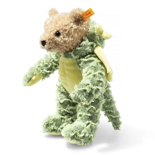 Steiff 113284 Teddy bear dragon 27 green, Irish Green, 27 cm