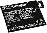 ▶ Tension: 3,82V | ▶ Capacité: 4000mAh/15,3Wh | ▶ Type de batterie: Li-Polymer | ▶ Dimensions: 73,82mm x 60,66mm x 4,65mm | ▶ Poids: 50 g. | ▶ Produit: 100% compatible