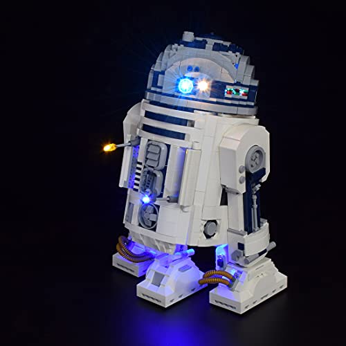 LIND Led Beleuchtungsset Mit Fernbedienung für Lego 75308 R2-D2, Licht Set Kompatibel Mit Lego 75308 Bauset - Nicht… – Bild 8