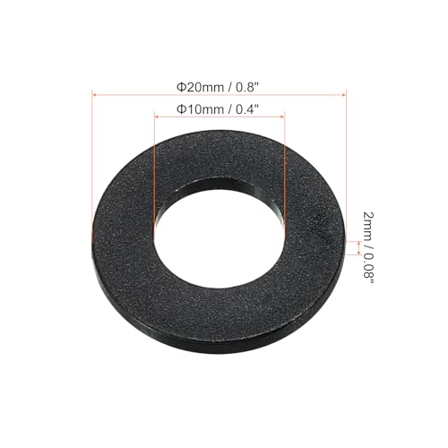 PATIKIL M10 Nylon Flat Washer - Image 2