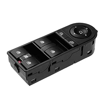 Interrupteur Lève-vitre ZEALfix - Conducteur Gauche - Pour Opel Astra H / Zafira B - 13228879