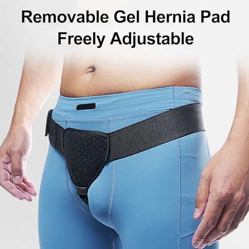 Faja para Hernia Inguinal Ajustable con Almohadillas de Gel miniatura 4