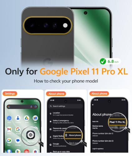 Image of FNTCASE for Google Pixel 11 Pro XL Case, Fit for Magsafe, Screen Protector | Translucent Matte Magnetic Back, 14FT Military Grade Drop Protection, Shockproof Protective Phone Cover, Green