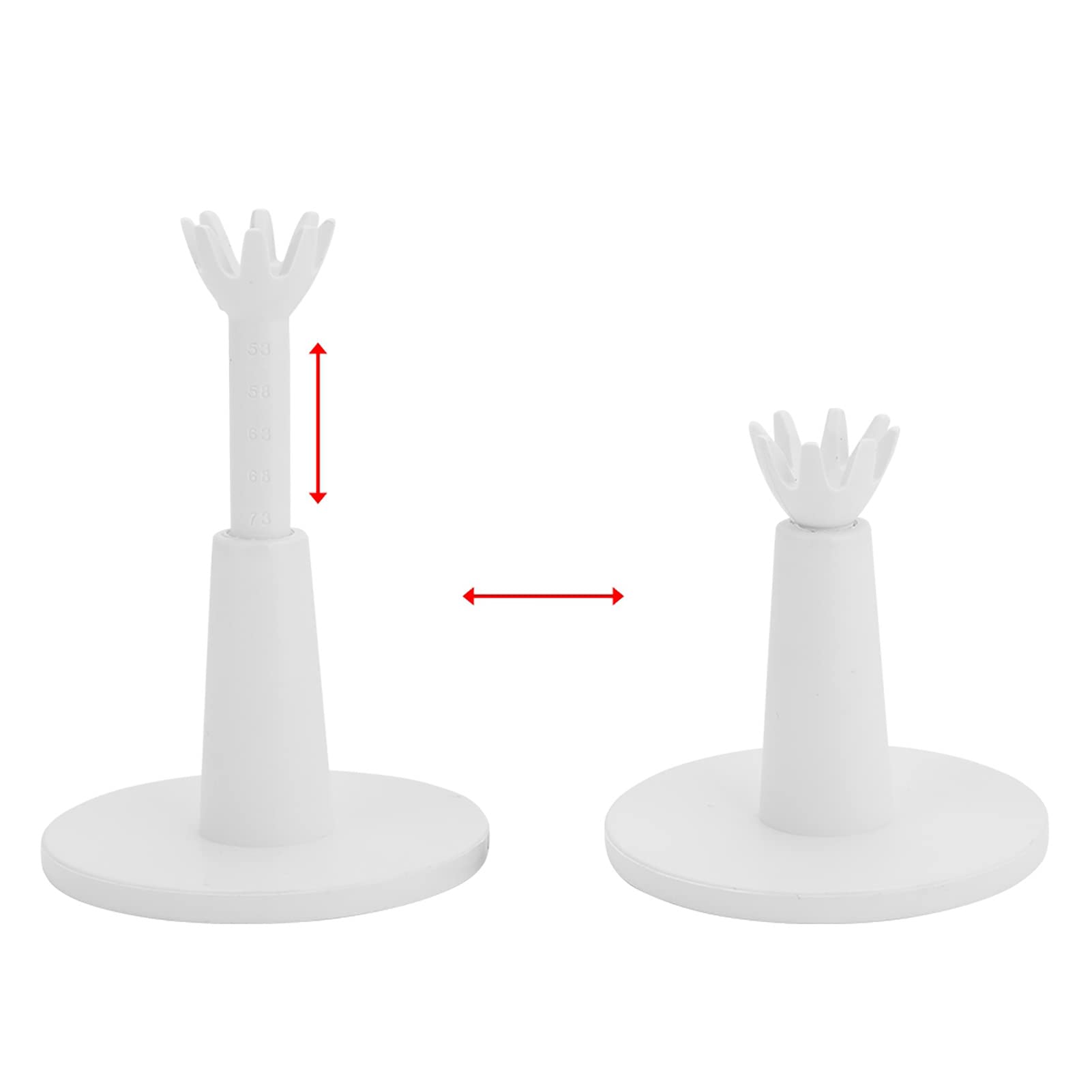 ADOCARN 20 Pièces Stand De Poupée Support en Plastique pour Poupée ADOCARN 20 Pièces Stand De Poupée Support en Plastique pour Poupée