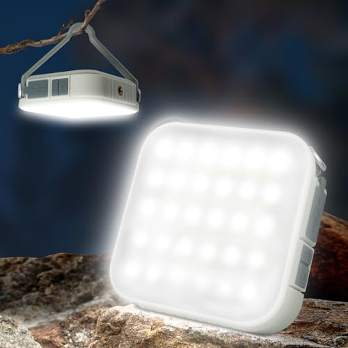 Lampe camping pour ouragan et urgence : éclairage portable USB