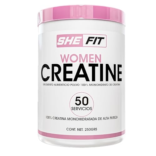 Creatinas, Women creatine, creatina monohidratada 100% pura, creatina para mujer (250grs)