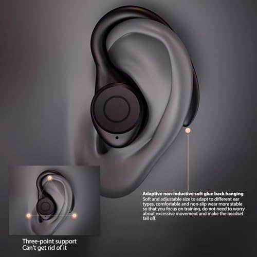 Auriculares Bluetooth 5.3 On Ear inalámbricos con pantalla LED miniatura 3