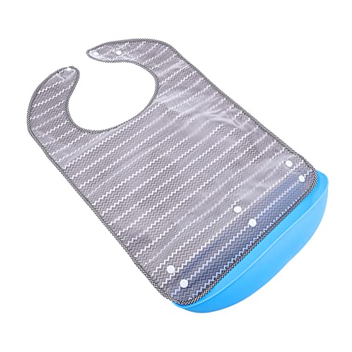 Anneome 防水防漏エプロン 大人用 食事用衣服保護具 高齢者用 お手入れ簡