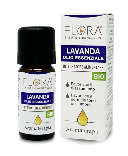 Olio Essenziale Di Lavanda Biologica 100% Pura - 30 Ml, Aromaterapia, Uso Multiuso, Con Contagocce, Lavandula Angustifolia