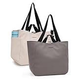 HEAD Reversible Gym Tote Bag for Women, Waterproof Large Shoulder Purse With Double Handles for Work/Travel/Casual/Sport/Gym/Tennis