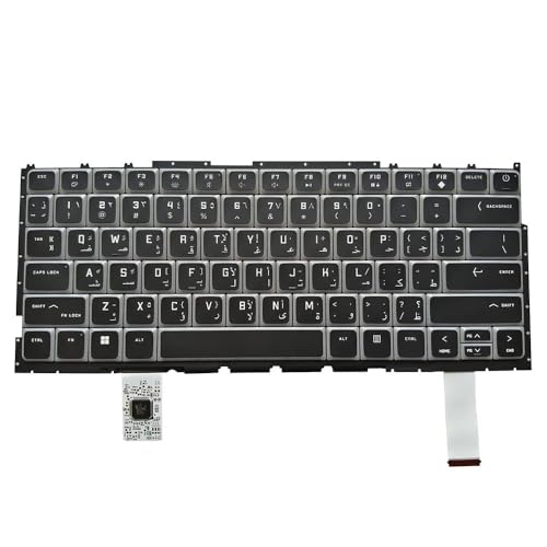 Clavier PC Portable HP OMEN 14-FB Référence N73396-171 Arabe AR