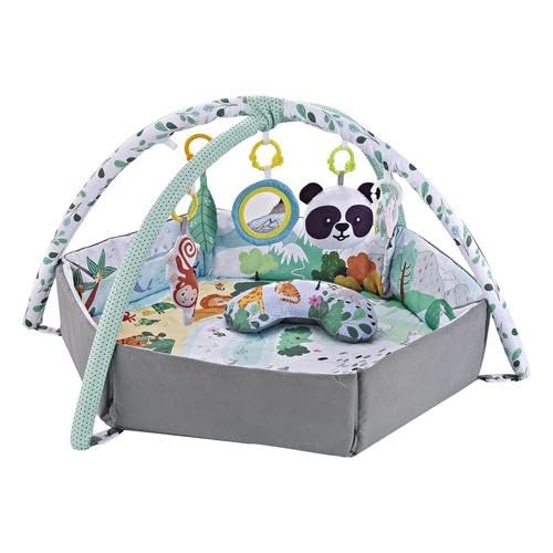 新生児ジムプレイマットボールピット、新生児用感覚おもちゃ付きプレイジム&ボールピット、ボールピット付き多機能ベビープレイマット、新生児用感覚おもちゃ付き肥厚おなかタイムマット