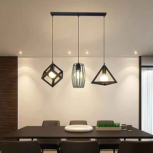 Lámpara de techo para isla de cocina de diseño nórdico industrial 4