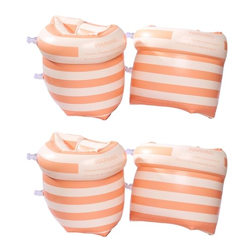 Mufeng 4 Pack Manguitos Inflables de PVC para Natación miniatura 1