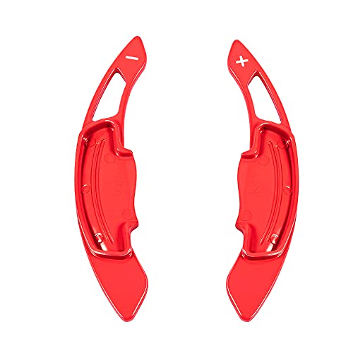 Extension de volant en aluminium pour Honda Accord (Gen9 et Gen10)/Civic (Gen10)/Insight ZE4/CR-V, pour Acura MDX 2010-2013 (Rouge) Cover